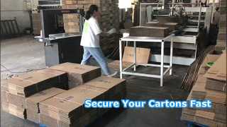 آلة الربط PP البرمة التعبئة لعرض علبة كرتون