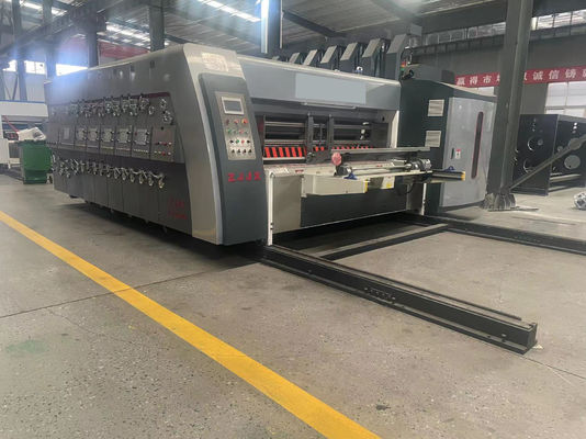جودة  Flexo Folder Gluer Casemaker with 50-70mm Wall Thickness, ±0.5mm Printing Precision, and Flexo Box Glue System مصنع
