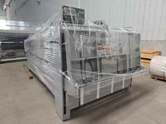 جودة  Semi Automatic Computerised Slotter Flexo Folder Gluer with 60pcs/min Speed and 50-70mm Wall Thickness مصنع