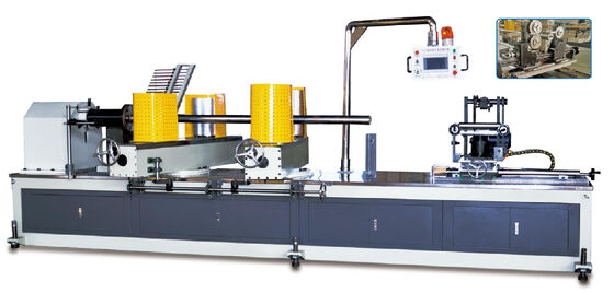 جودة  TZ-200 Four Head Triple Blade Automatic CNC Paper Tube Making Machine with 220v/380v/440v Voltage مصنع