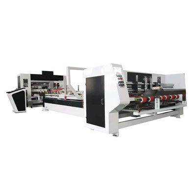 جودة  2800 Touch Screen Carton Box Folder Gluer Machine Corrugated Cardboard Making مصنع