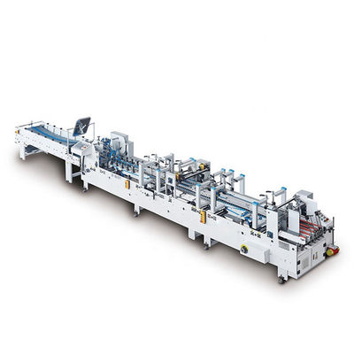 جودة  Automatic Cardboard Carton Box Flexo Folder Gluer مصنع