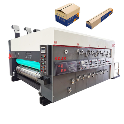 Gerun Brand SC1628 Flexo Printing Slotting and Die Cuting Machine عالية الاستقرار