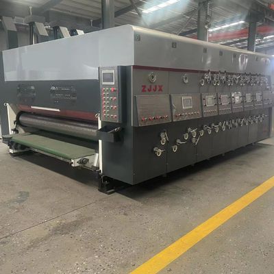 صانع أدوات الصمغ المرن مع سمك الجدار 50-70 مم ، دقة الطباعة ± 0.5 مم ، ونظام غراء مربع Flexo
