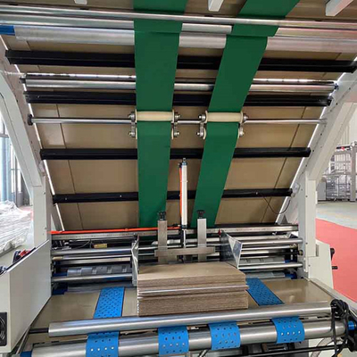 800mm المموج آلة لصق اللصق 380V / 50Hz 20Kw