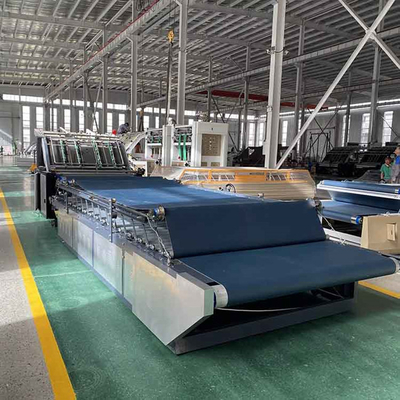 1600mm مضاعفات شبه التلقائي آلة تغليف الفلوت 6kw جانب واحد المموج