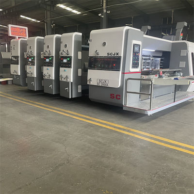 طابعة فليكسو سلاوتينغ آلة قطع الموت للصندوق الكرتون