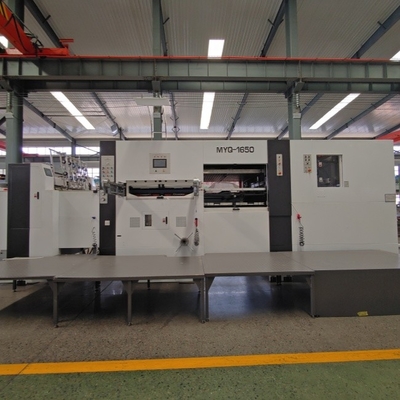 11kw PLC التحكم بدقة عالية السرعة 8mm الدقيقة المموجة الكرتون الموت القطع
