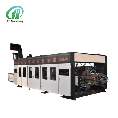 FFG Flexo الطباعة طيات غلوير حالة صنع آلة شبكة حفرة نظام عجلة غلو كبيرة
