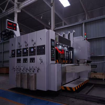 طابعة فليكسو أوتوماتيكية للطابعة السلوتينغ آلة القطع 2800 للصندوق الكرتوني