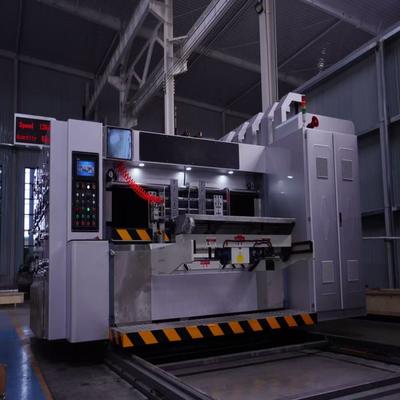 طابعة فليكسو أوتوماتيكية للطابعة السلوتينغ آلة القطع 2800 للصندوق الكرتوني