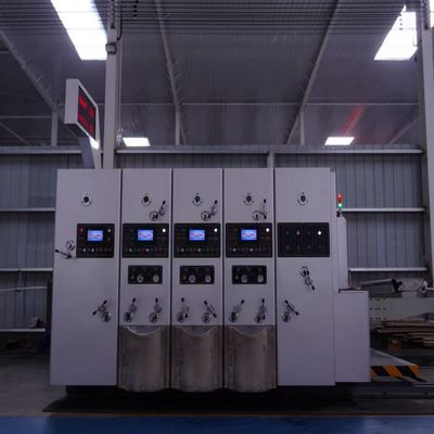 طابعة فليكسو أوتوماتيكية للطابعة السلوتينغ آلة القطع 2800 للصندوق الكرتوني