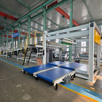 خط إنتاج الورق المقوى المموج للصفائح المختلفة من النوع العائم مع متطلبات درجة الحرارة 160C إلى 180C و 2 قطعة صمام توازن