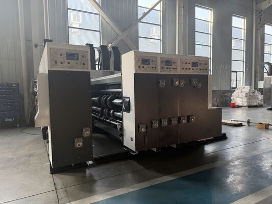 Automatic Corrugated Carton Flexo Printing Machine with 100-130m/min Speed and Consistent Print Quality for Packaging Industry