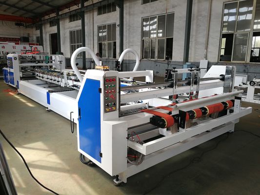 طقم غراء الصفحات التلقائي لـ 3 و 5 صناديق كرتونية مع تحكم PLC وسرعة الغراء 200m / min